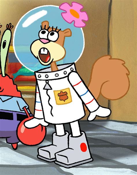 spongebob squarepants and sandy|sandy cheeks appearances.